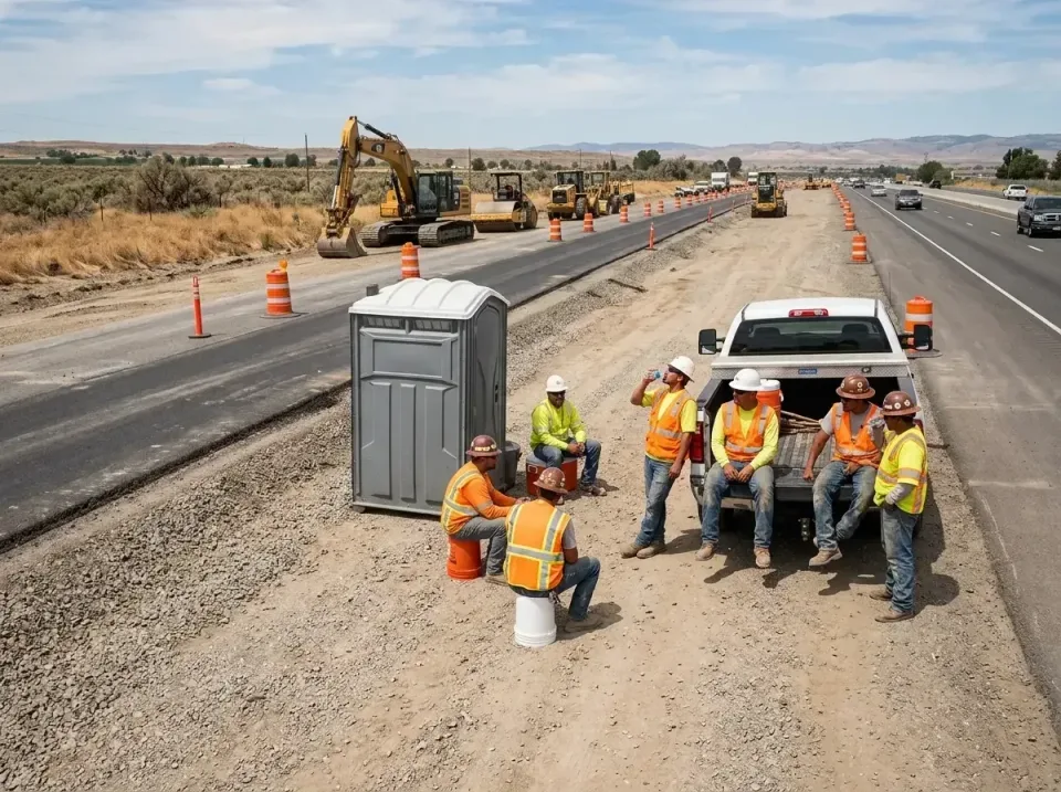 highway-road-construction-crew-007 — frequently asked questions, Porta Potty and Restroom Rentals in Dublin, VA